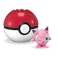 MEGA Pokémon Construction Toy Pokémon Evergreen Jigglypuff for Kids Ages 6 and Up