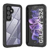 PunkCase Galaxy S24 Waterproof Case [Extreme Series] [Slim Fit] [IP68 Certified] [Shockproof] [Dirtproof] [Snowproof] Armor Cover for Galaxy S24 5G (6.2
