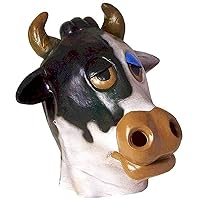 Forum Novelties Deluxe Latex Animal Mask, Cow
