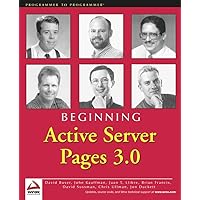 Beginning Active Server Pages 3.0 Beginning Active Server Pages 3.0 Paperback