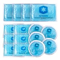 ICEWRAPS 5”x7” Reusable Gel Ice Packs, 3