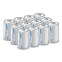 CR15h270 3V Lithium Battery 850mAh CR-2 Batteries CR2 Battery 3V Lithium (12 Count (Pack of 1))