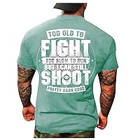 Mens Big and Tall T Shirts Mens Lettering T-Shirt Short Sleeve Muscle Shirt Workout Athletic Gym Shirt 2023 Summer
