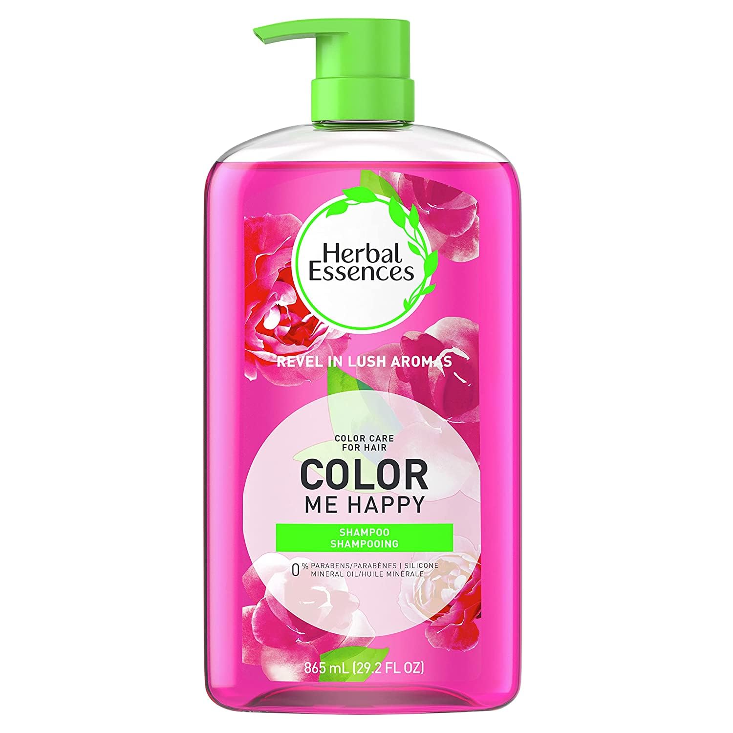 Herbal Essences Shampoo for Colored Hair, Paraben-Free, Color Me Happy, 29.2 fl oz