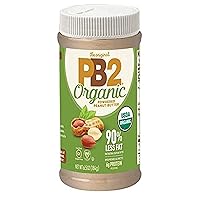 PB2 6.5oz Organic Powdered Peanut Butter - USDA Organic Certified, Non-GMO Project Verified, Gluten-Free