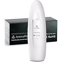 AROMAPLAN Plug in Waterless Diffuser- Fragrance Diffuser, Waterless Diffusers for Essential Oils, Wall Diffuser Plug in-Up to 500 Sq. FT Coverage - Nanotechnology Plug in (White).