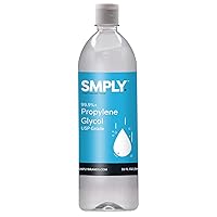 SMPLY. USP Food Grade 99.9% Pure Propylene Glycol, 35 oz