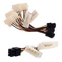EVGA Q4138X Splitter Power Cable G01-PW2-3-4P-2F G01-PW23-4P2F