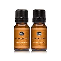 P&J Trading Fragrance Oil | Pumpkin Pie Oil 10ml 2pk - Candle Scents for Candle Making, Freshie Scents, Soap Making Supplies, Diffuser Oil Scents