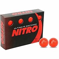 Nitro Ultimate Distance 15 Pack Red Golf Balls