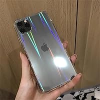 Dazzle Light Transparent Case for iPhone 15 14 13 12 11 Pro Max Phone Cases for iPhone 14 15 Plus Shockproof Cover,for iPhone 15 ProMax