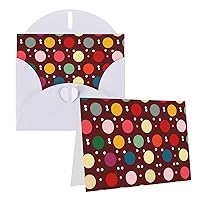 Birthday Cards With Envelopes Color Polka Dot Wedding Cards Sympathy Cards Thinking Of You Cards Note Thank You Cards Blank Inside All Occasions Greeting Cards