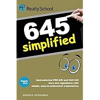 645 Simplified: NRS 645 and NAC 645 Nevada Real Estate Laws and Regulations Made Easy 645 Simplified: NRS 645 and NAC 645 Nevada Real Estate Laws and Regulations Made Easy Paperback