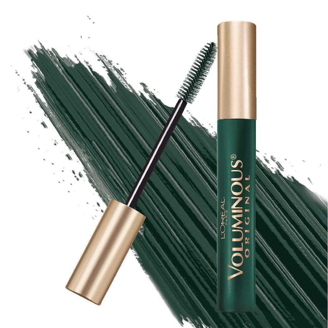 L’Oréal Paris Makeup Voluminous Original Washable Bold Eye Mascara, Deep Green, 0.27 Fl Oz