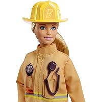 Barbie Firefighter Doll, Blonde