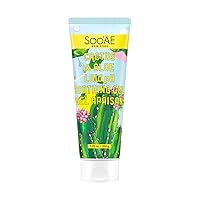 Soo'AE CACTUS & ALOE Low pH Soothing Gel 7.05 oz. Aloe vera gel for face with Cactus Extra Soothing Face and body after sun cooling gel