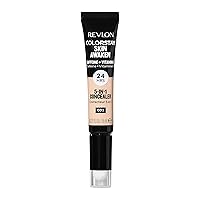 ColorStay Skin Awaken 5-in-1 Concealer, Lightweight, Creamy Longlasting Face Makeup with Caffeine & Vitamin C, For Imperfections, Dark Circles & Redness, 003 Cool Ivory, 0.27 fl oz