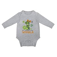 Baby Mameluco Personalizado Con Long Sleeves Romper Jumpsuits for Boy And Girl