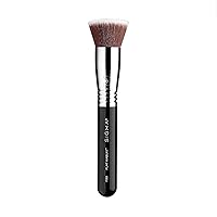 Sigma Beauty F80 Flat Kabuki Brush – Flat Top Kabuki Foundation Brush and Professional Grade Makeup Brush with Ultra-Soft Fibers for Blending Liquid & Cream Makeup Products (Black, 1pc)