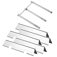 Spirit II E-310 Replacement Parts 7636 67046 Flavorizer Bars 69787 Burners for Weber Spirit and Spirit II 300 E310 S-310 E-320 S-320 E-330 S-330 with Front Mounted Stainless Steel Spirit 2 GS4 Parts
