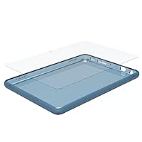 Made for Amazon Clear Case & Glass Screen Protector, for Fire 7 Tablet (2022 Release) | Blue