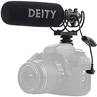 Deity Microphones V-Mic D3 Super Cardioid Directional Condenser Shotgun Microphone, 44dB to 23dB Sensitivity