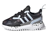 adidas Infants Flex EL Low Sneakers, Core Black/Clear Sky/Cloud White