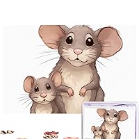 Rats Puzzles Personalized Puzzle 1000 Pieces Jigsaw Puzzles from Photos Picture Puzzle for Adults Family (29.5
