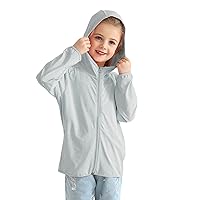 Girl Winter Jacket Toddler Summer Boys Girls Long Sleeve Sun Proof Clothing Solid Color Outdoor Coats for Little