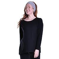 LA CERA Women's Pullover Top, Comfortable Long Sleeve Sweatshirt