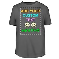 Custom Personalized Hanes Men's T-Shirt Tee - Printed Text - Your Design Here