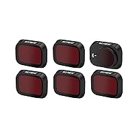 Skyreat ND Filters Set for DJI Mini 3 Pro RC Accessories,6-Pack (CPL,ND8,ND16,ND32,ND64,ND128) (Aluminum Version)