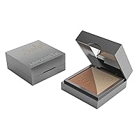 Mirabella Sculpt Duo Powder Bronzer & Contour Palette, Blendable, Lightweight Mineral Bronzer and Contour Makeup Powders Offer Flawless, Buildable Color in Matte & Glowy Shades, Hugs/Kisses