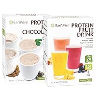 Bariwise Protein Hot Chocolate & Protein Fruit Drink Bundle