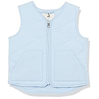 Amazon Essentials Unisex Kids and Toddlers' Recycled Polyester Puffer Vest (Previously Amazon Aware)