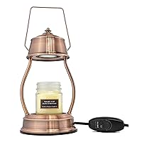 Our Copper Candle Warmer Lamp for Top-Down Scented Jar Candle Melting Will Compliment Your Home Decor. Add to Your Room Decor Aesthetic, Bedroom Decor, Living Room Decor. Gifts for Mom & Friends.