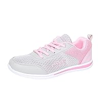 Wide Width Arch Support Sneakers for Women Walking Shoes Lightweight Non Slip Gym Breathable Running Tennis Shoes