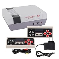 Classic Wireless Retro Video Game Console, AV Output Built-in with 620 Mini Retro Game Console Dual Players Mode for Dual Players Kids, Adult, Children Gift, Valentine/Birthday Gift