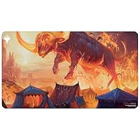 Ultra Pro - Wilds of Eldraine Playmat Restless Bivouac for Magic: The Gathering, MTG Card Playmat, Use as Oversize Mouse Pad, Desk Mat, Gaming Playmat, TCG Card Game Table Mat