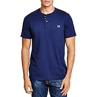 Fred Perry Men's Tie Trim Henley T-Shirt