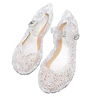 Holibanna Summer Shoes 1 Pair Kids Jelly Shoes Sandal Beach Jelly Shoes Wedge Sandles Summer Shoe Kids Sandles White Clogs Girl Child Kid Sandals