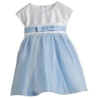 Baby Girls' Precious Satin & Tulle Gown with Bow