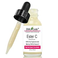 DNA Code®- Vitamin C Ester Serum Anti Wrinkle Acne Dark Spot w/Hyaluronic Acid +Matrixyl 3000