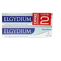 Elgydium Whitening Toothpaste with Bicarbonate Lot De 2x75 Ml