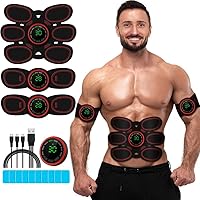 Ab Roller Wheel, 6 in 1 Ab Roller kit with Knee Pads, Push-Up Bars,  Resistance Bands, Workout Poster, Workout Guide, Perfect Home Gym Equipment  for