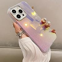 Luxury Armor Mirror Laser Glitter Soft Silicone Case for iPhone 15 Pro Max 14 11 12 Pro 13 X XS XR 7 8 Plus SE Cover,Silver,for 7 8 SE 2020 2022