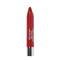 Revlon Lip Balm, Tinted Lip Stain, Face Makeup with Lasting Hydration, Infused with Shea Butter, Mango & Coconut Butter, Shimmer Finish, 045 Romantic, 0.01 Oz