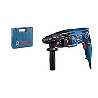 Bosch Professional GBH 2-21 Hammer Drill (with SDS Plus, with Additional Handle, Machine Cloth, Depth Stop, in Craftsman's Case)