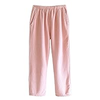 Sleeping Pants Women's Winter Coral Plush Thickened Fleece Long Pants Autumn and Winter Large Warm Pants Winter