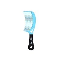 CURLS Styling Tools Easy Glide Detangler Comb - Detangle Curly Hair With Ease - No Ripping, Snagging, or Breakage - For All Curl Types,1CT